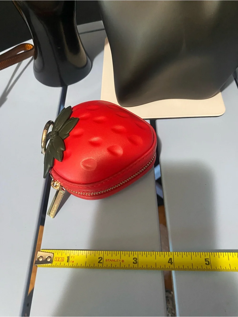 Kate Spade Strawberry Coin Purse Leather Coin Purse Collectible Coin Purse